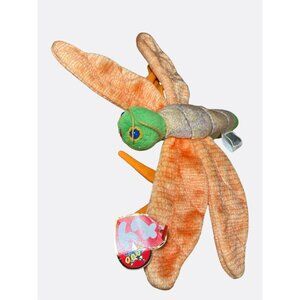 Ty Beanie Baby Glow Dragonfly Plush Toy 2000 Retired Collectible